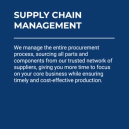 A definition of Supply Chain Management at RIS.