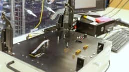 A specialized testing unit utilized at RiverSide Integrated Solutions as a part of a product testing process.