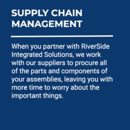 A definition of Supply Chain Management at RIS.